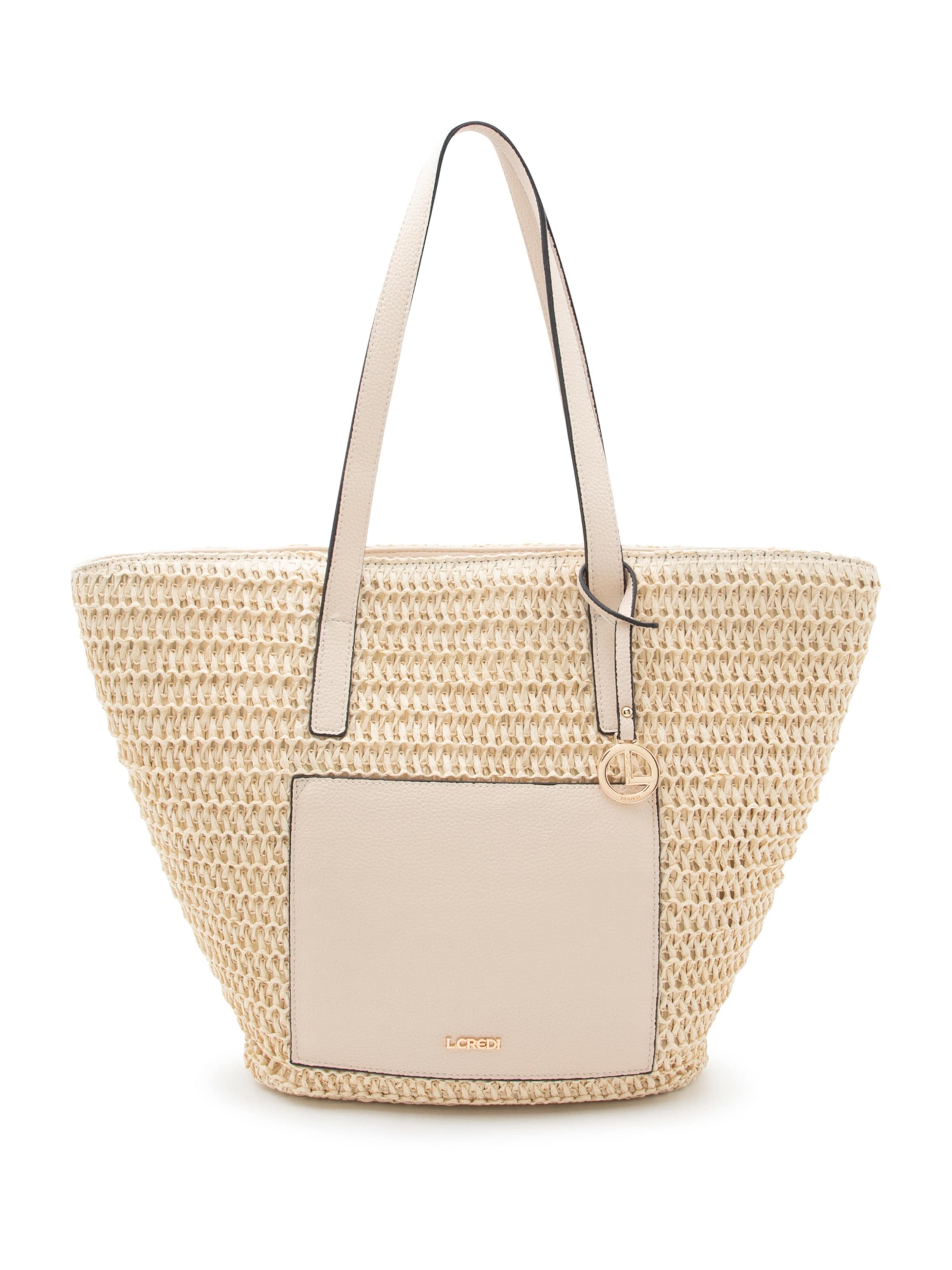 L.CREDI Шоппер 'Ramina' в Бежевый: спереди