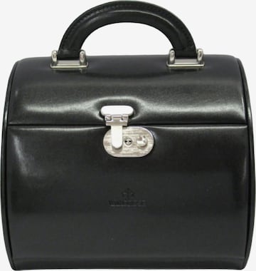 WINDROSE Schmuckkoffer 'Merino' in Schwarz: Vorderseite