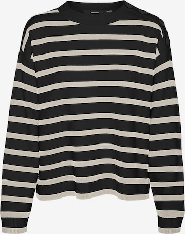 VERO MODA Свитер 'SABA' в Черный: спереди