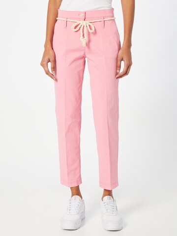 BRAX Élére vasalt nadrágok - rózsaszín: elől