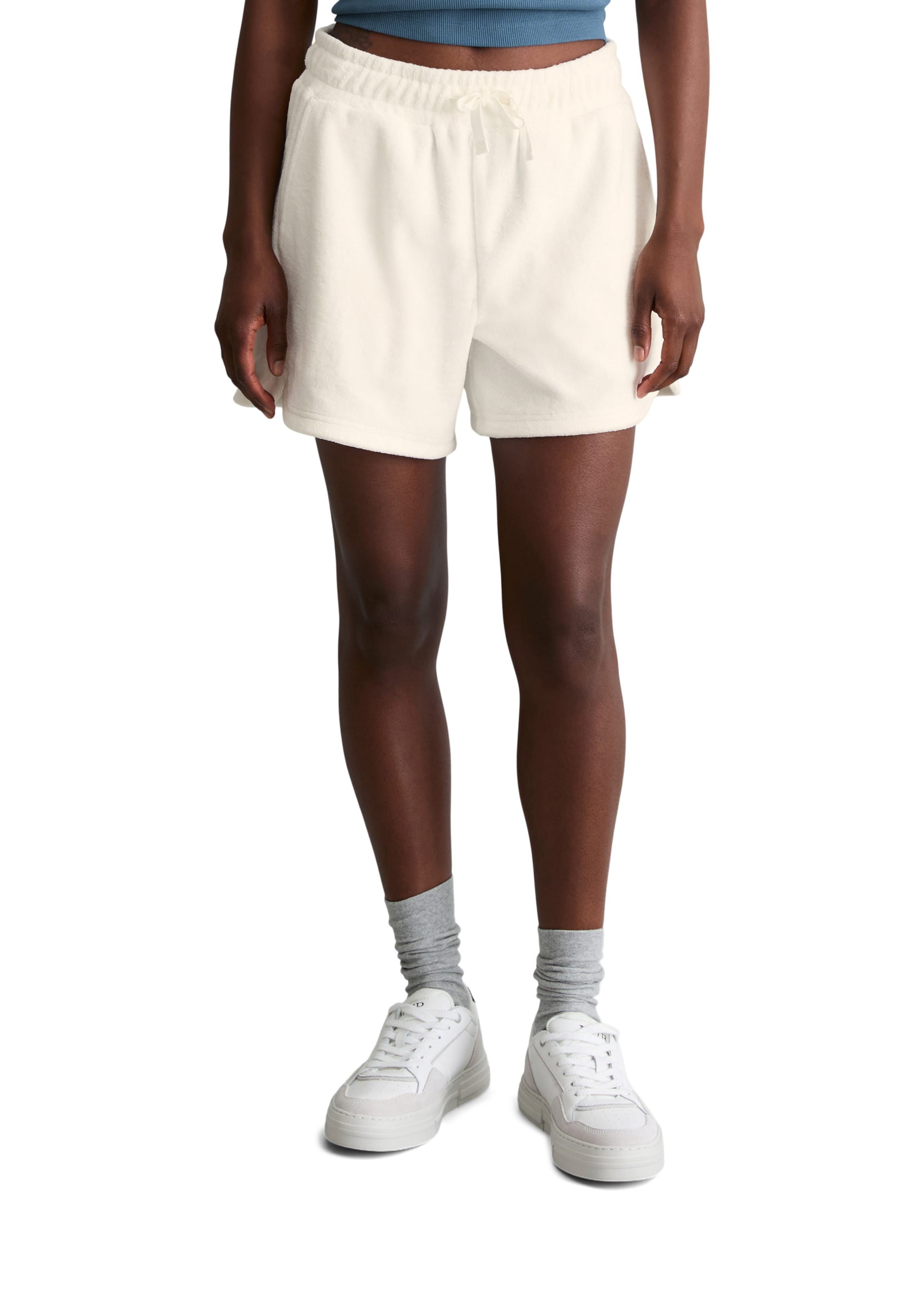 Marc O'Polo DENIM Regular Hose in Weiß: Vorderseite