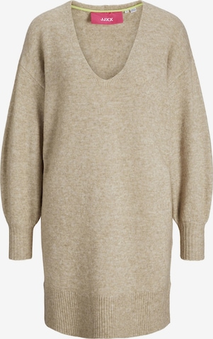 Robes en maille 'JXEffie' JJXX en beige : devant