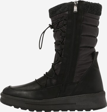 TOM TAILOR Snow Boots in Black