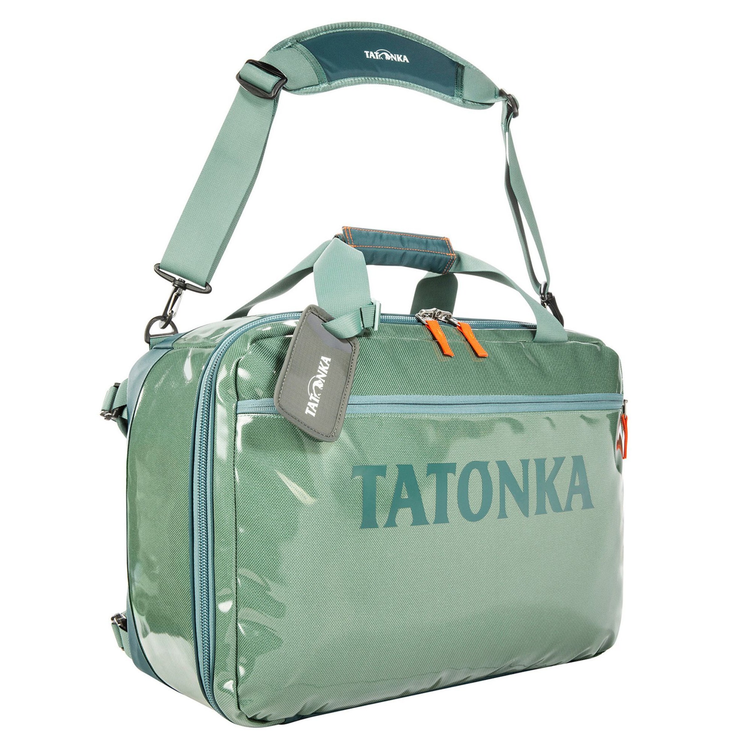 TATONKA Weekendtas 'Flight Barrel' in Blauw: voorkant
