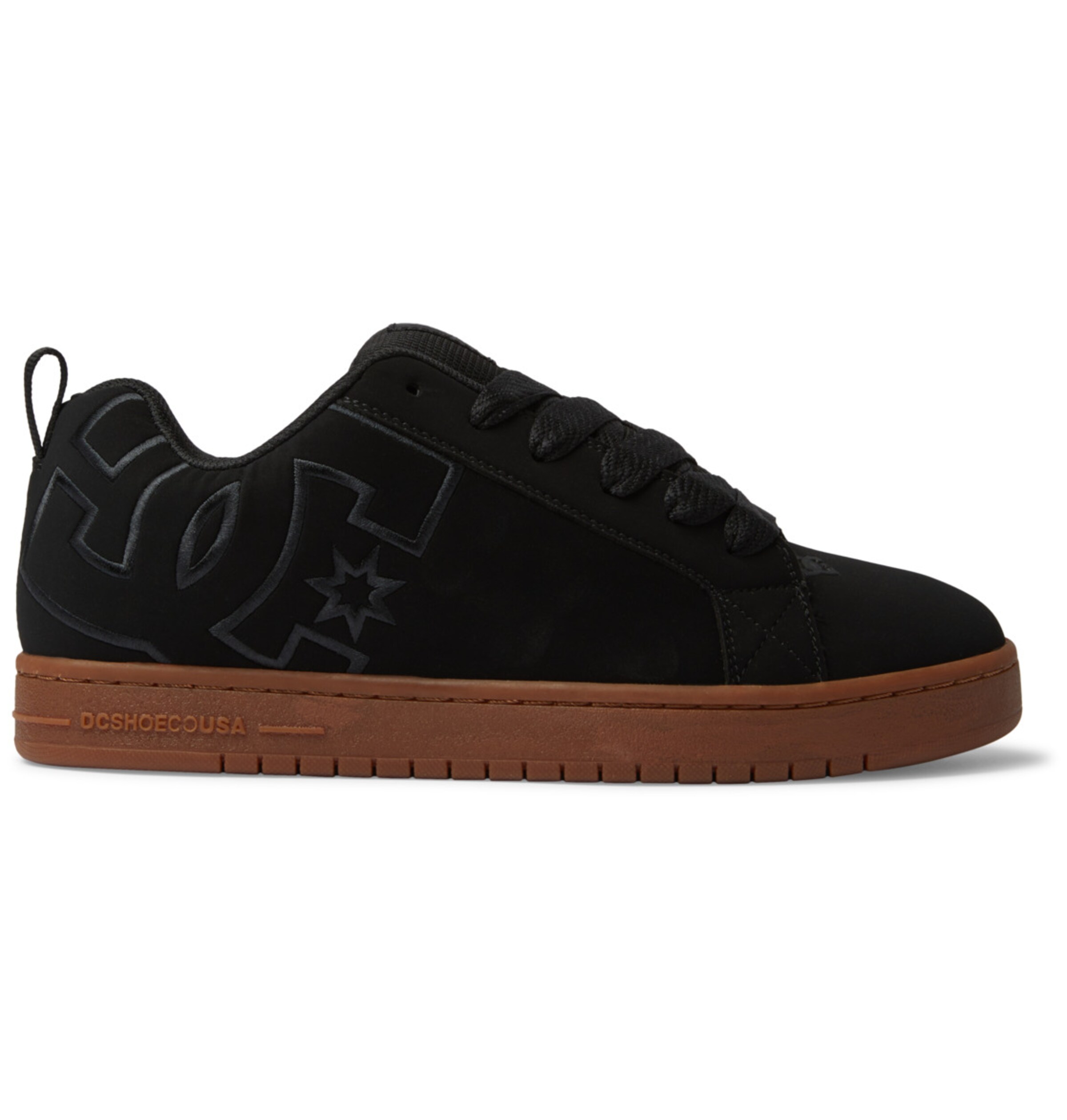 DC Shoes Sneakers 'Court Graffik' in Black: front