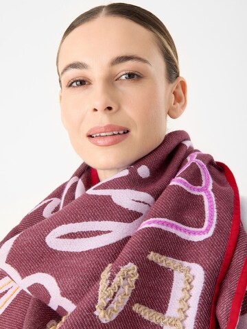 Foulard CODELLO en rouge