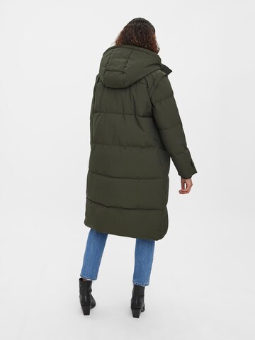 VERO MODA Vinterfrakke 'MARGARET' i grøn