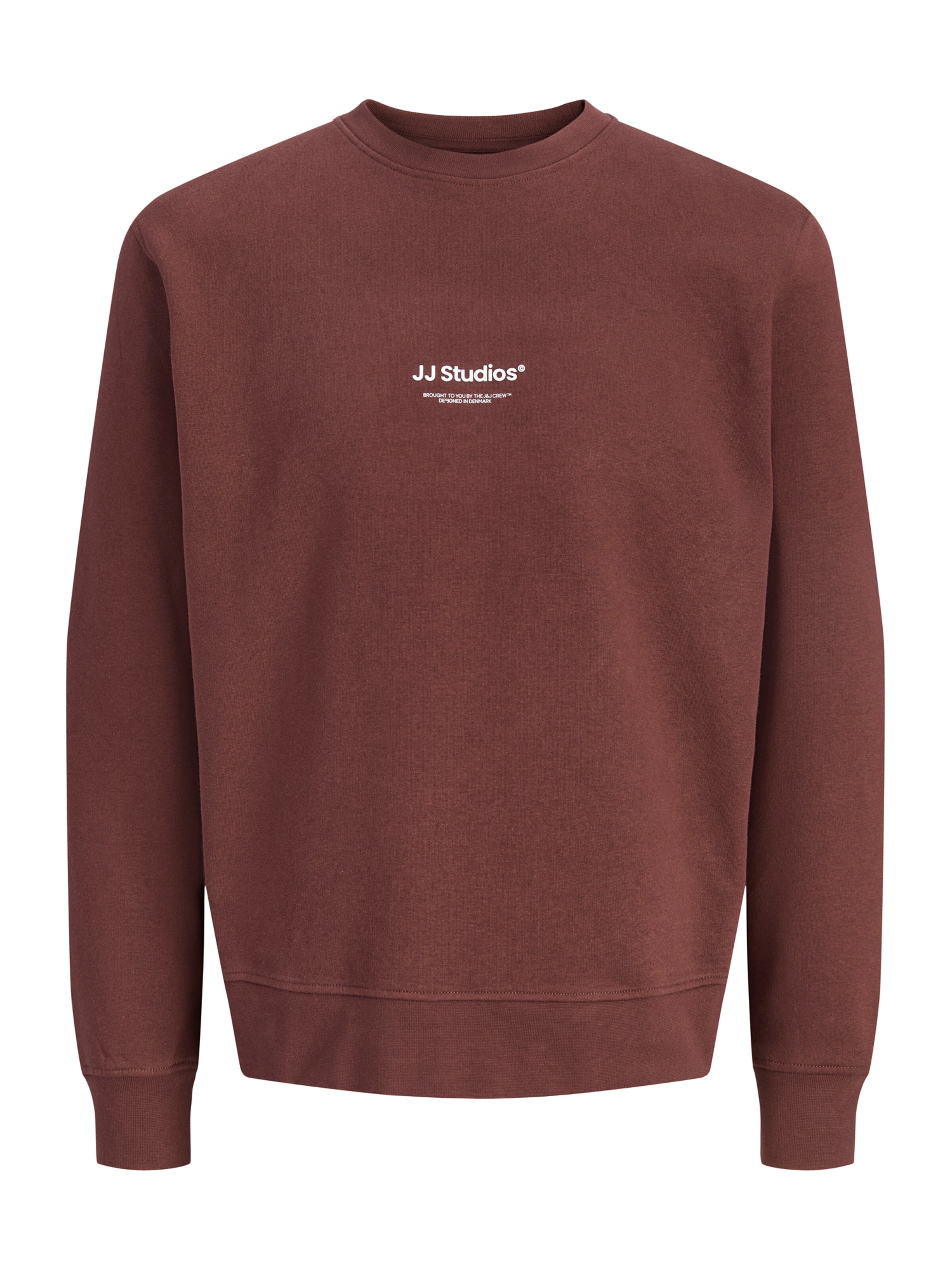 JACK & JONES Sweatshirt 'JJESoho' in Bruin: voorkant