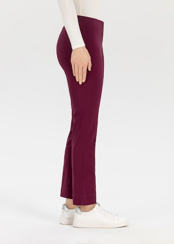 STEHMANN Slimfit Hose 'Ina' in Rot