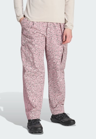 Loosefit Pantaloni per outdoor 'Xploric' di ADIDAS TERREX in lilla: frontale