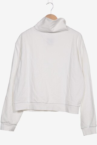 HUGO Sweatshirt & Zip-Up Hoodie in XL in White