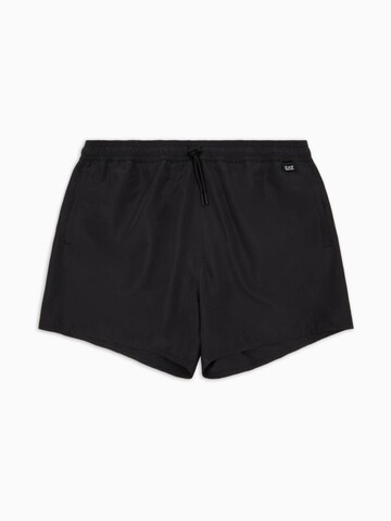 Pantaloncini da bagno di Emporio Armani in nero: frontale