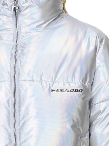 Pegador Winter Jacket 'Sugar Future' in Silver