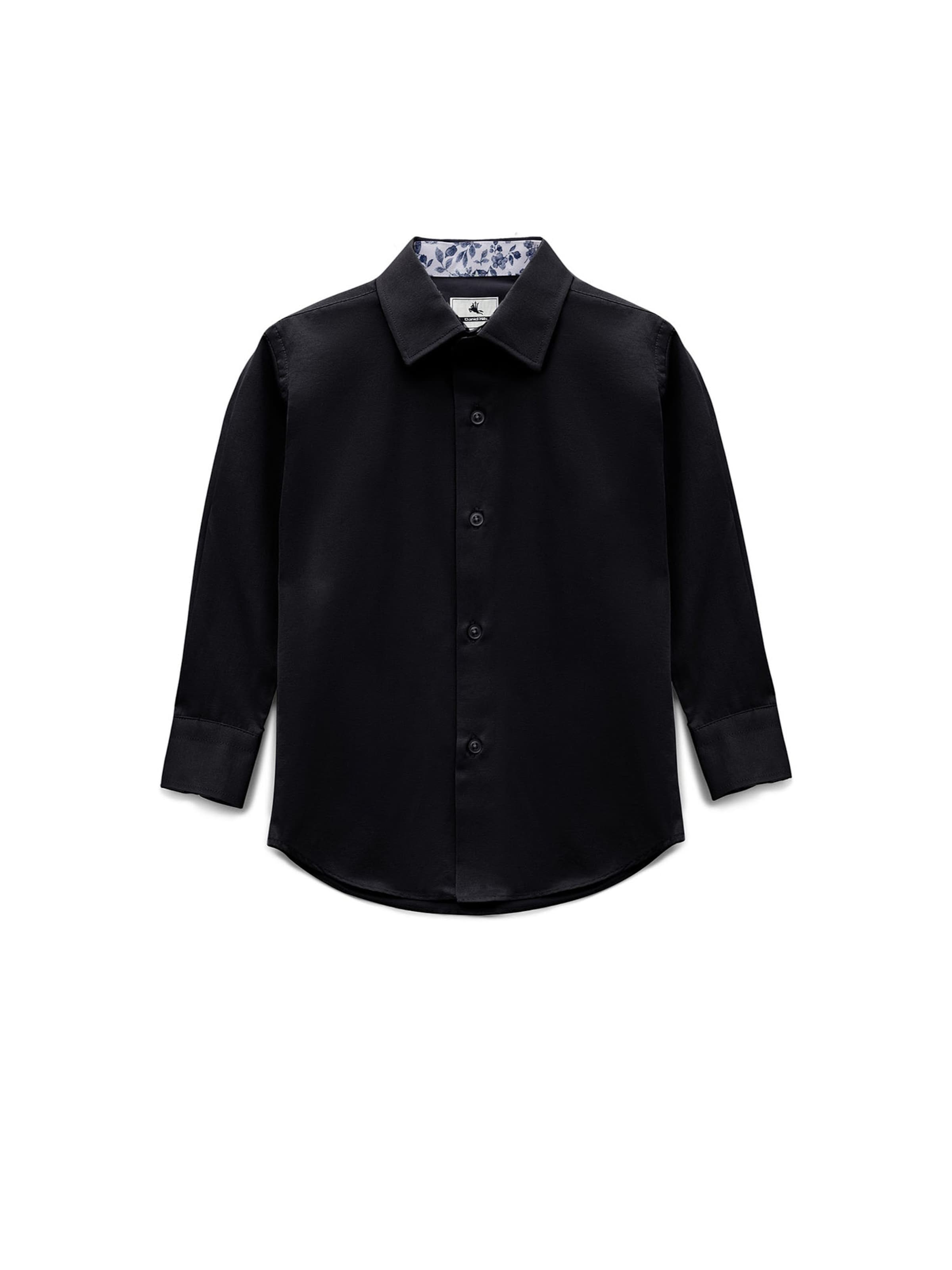 Coupe regular Chemise Daniel Hills en noir : devant