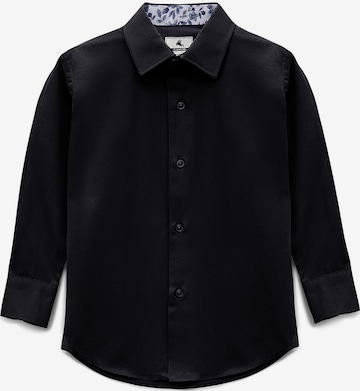 Daniel Hills Regular fit Skjorta i svart: framsida