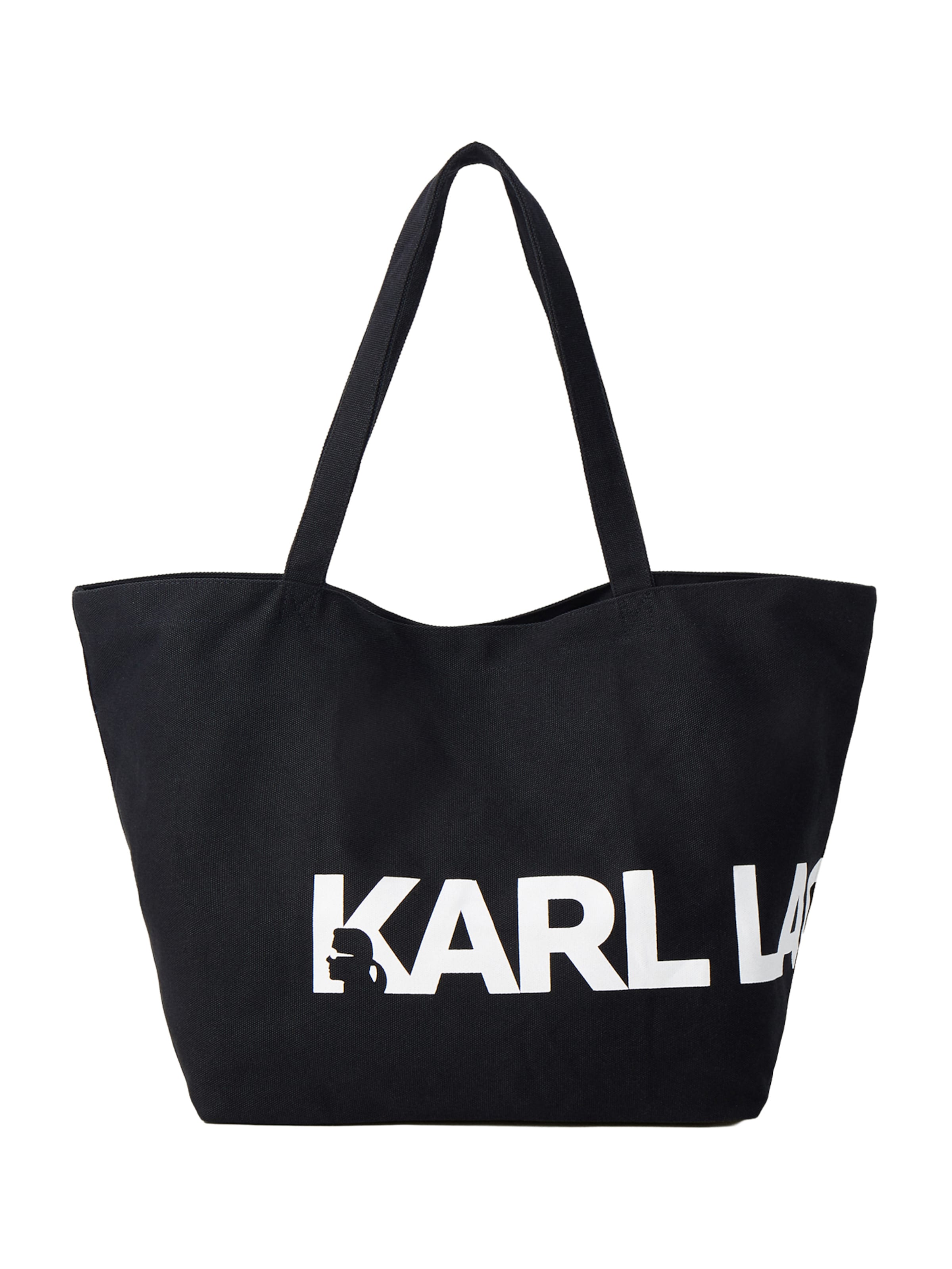 Karl Lagerfeld Nákupní taška 'Essential' – černá: přední strana