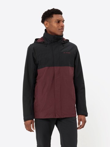 VAUDE Outdoor jacket in Purple: front