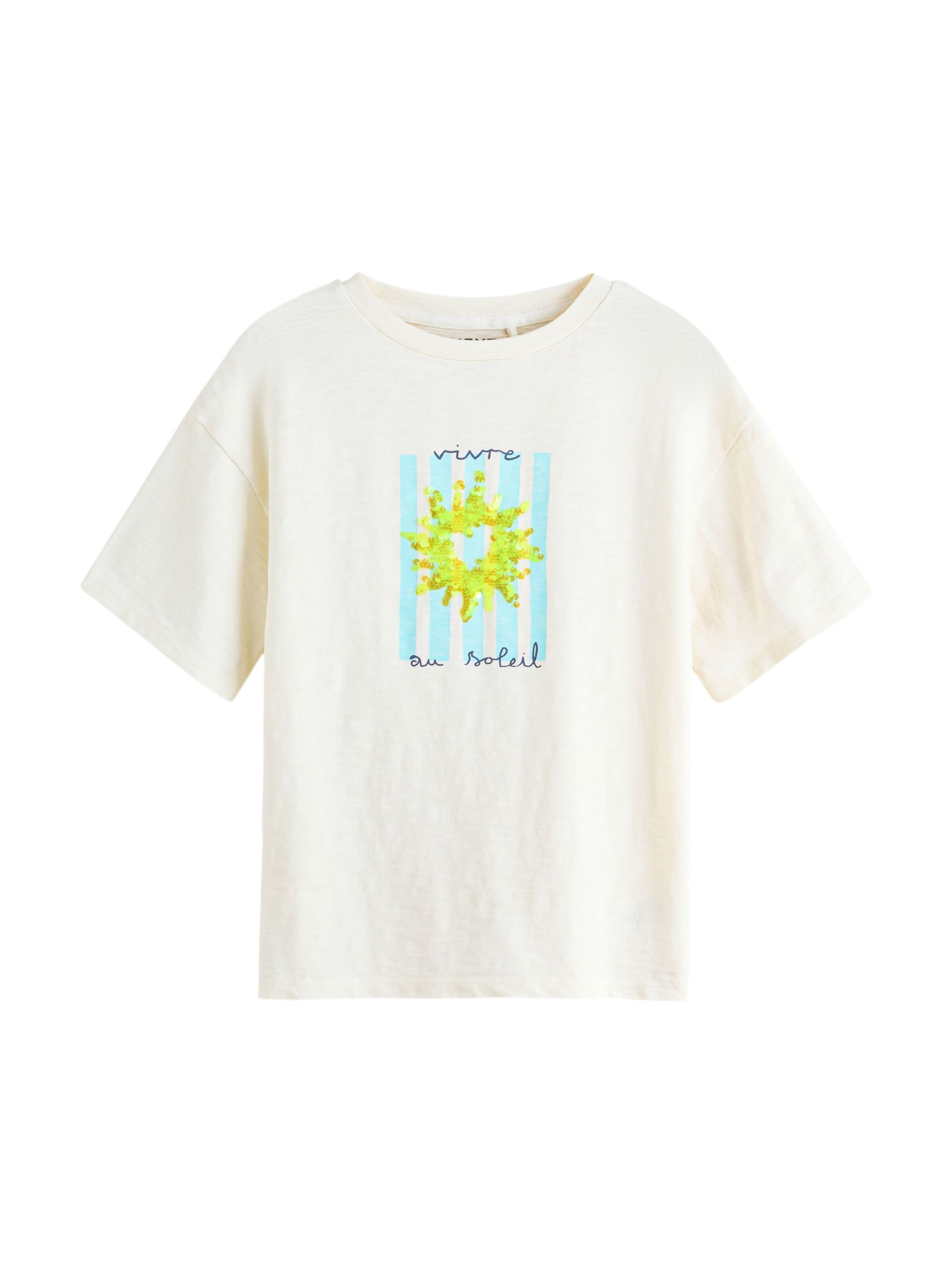 Next Tričko – béžová: přední strana