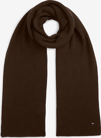 TOMMY HILFIGER Sjaal in Bruin: voorkant
