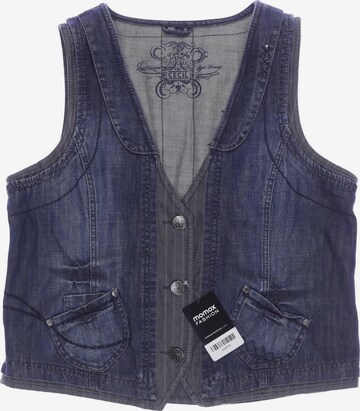 CECIL Vest in L in Blue: front