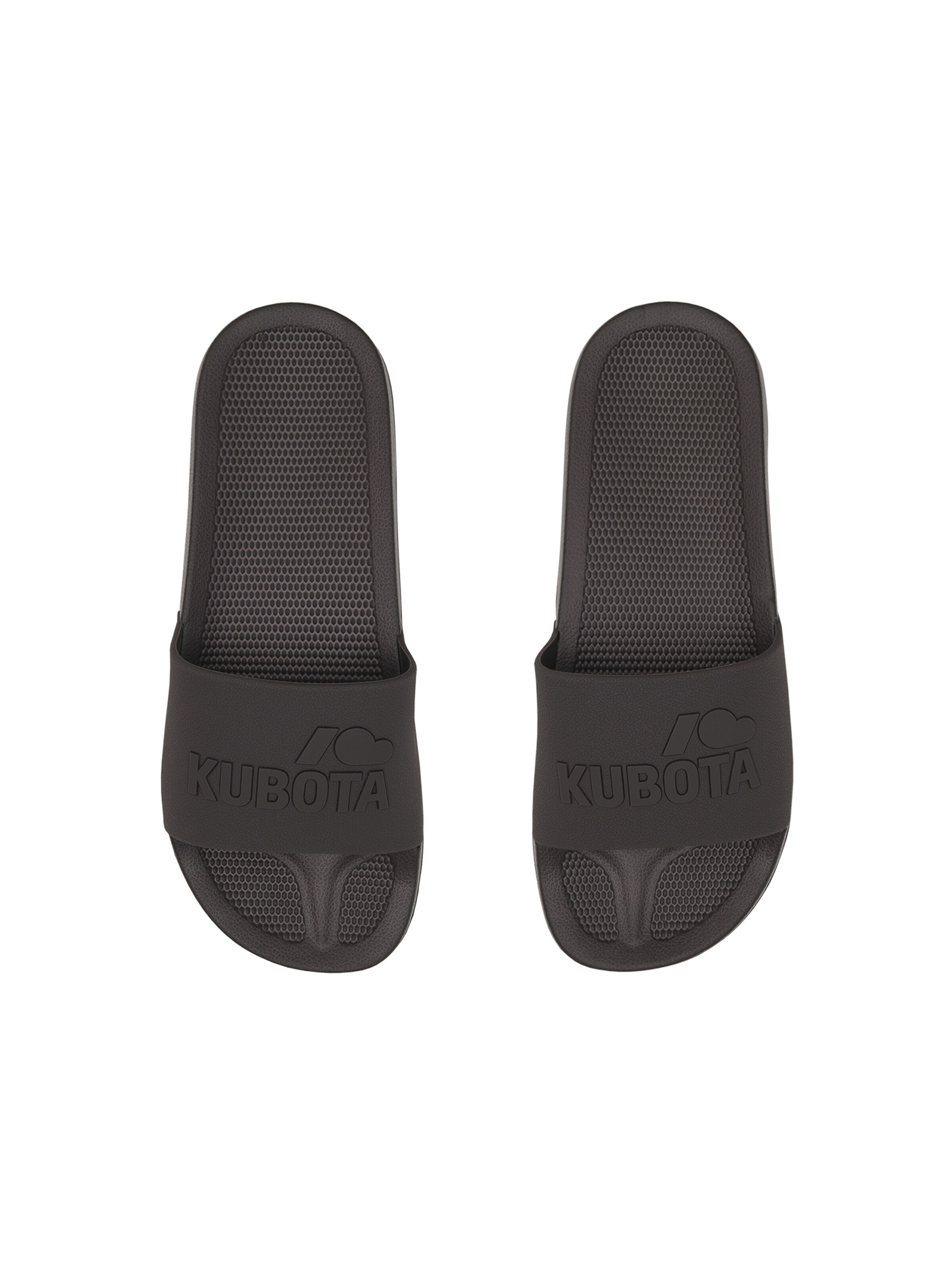 Claquettes / Tongs 'Kubota Women's Slip-On Light Green Basic Plain Pool Slides' Kubota en marron