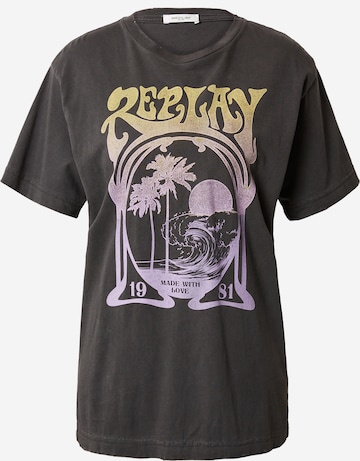 REPLAY T-Shirt in Grau: predná strana