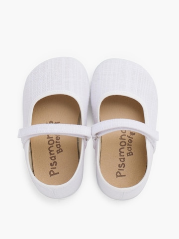Ballerines Pisamonas en blanc