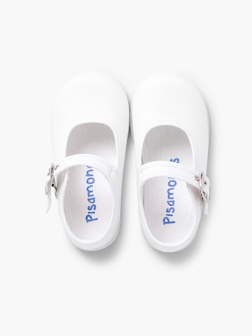 Ballerines Pisamonas en blanc