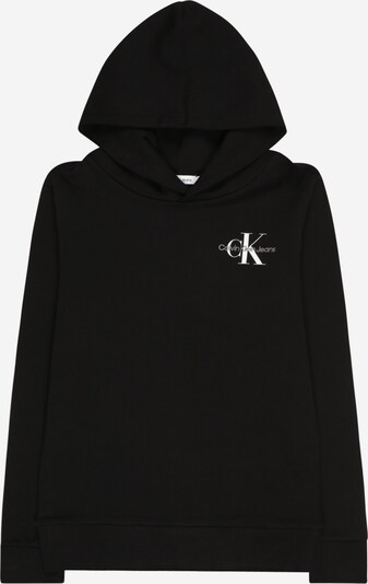 Calvin Klein Jeans Sweatshirt in grau / schwarz / weiß, Produktansicht