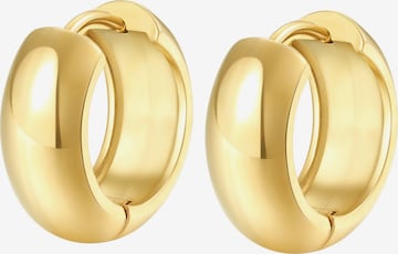 Hey Happiness Ohrringe 'Chunky' in Gold: Vorderseite