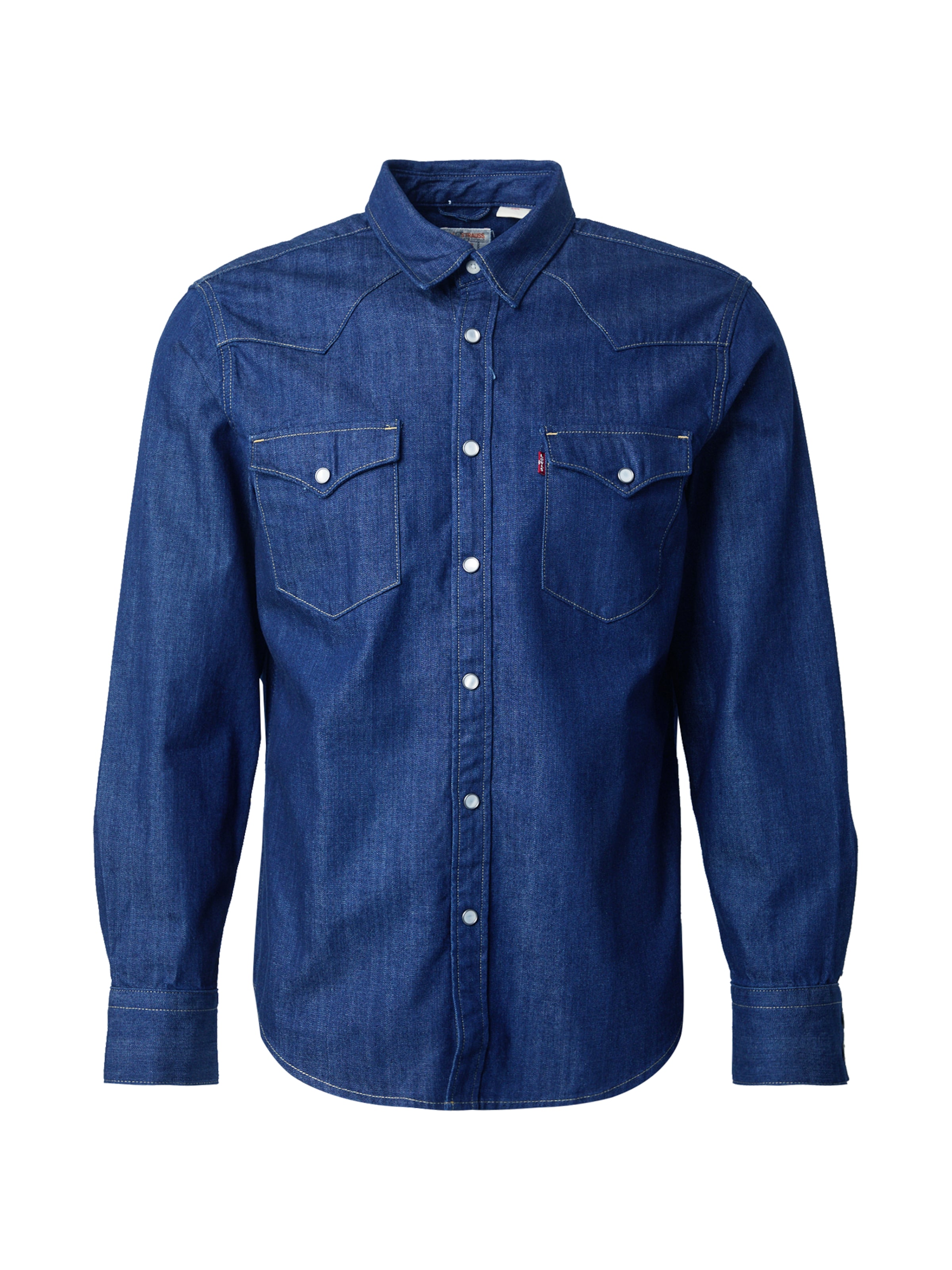 Regular fit Cămașă 'Barstow Western Standard Shirt' de la LEVI'S ® pe albastru: față
