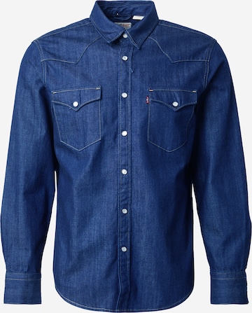 LEVI'S ® Рубашка 'Barstow Western Standard Shirt' в Синий: спереди