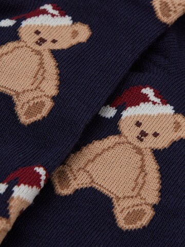 CALZEDONIA Socks 'CHRISTMAS' in Blue