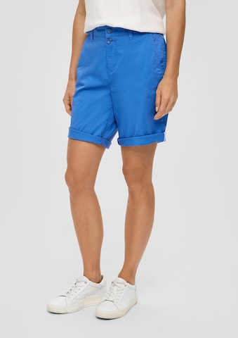 s.Oliver Regular Hose in Blau: Vorderseite