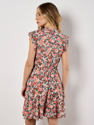 Robe ' ' Apricot en vert