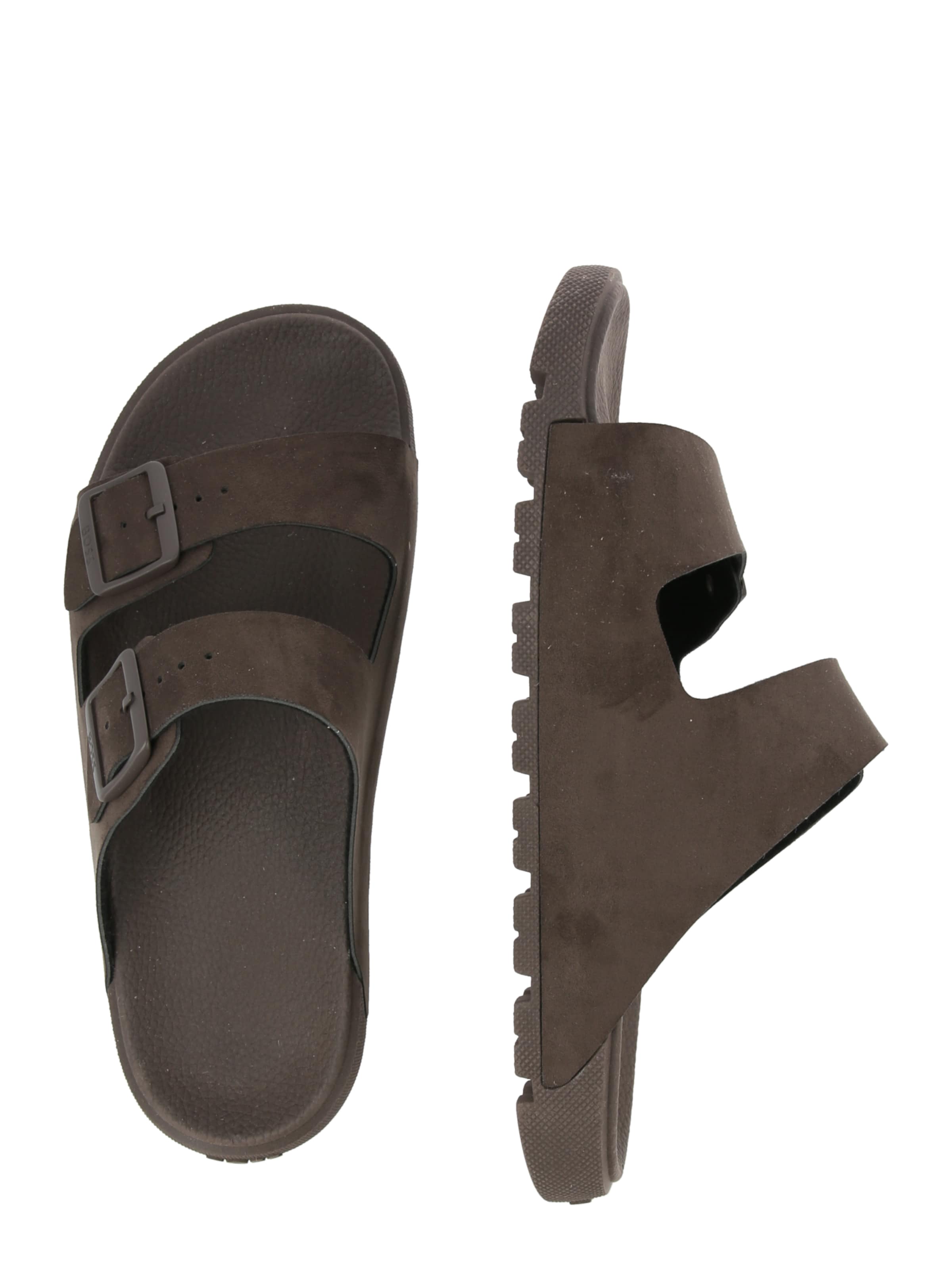 BOSS - Sapato aberto 'Surfley Sand' em castanho