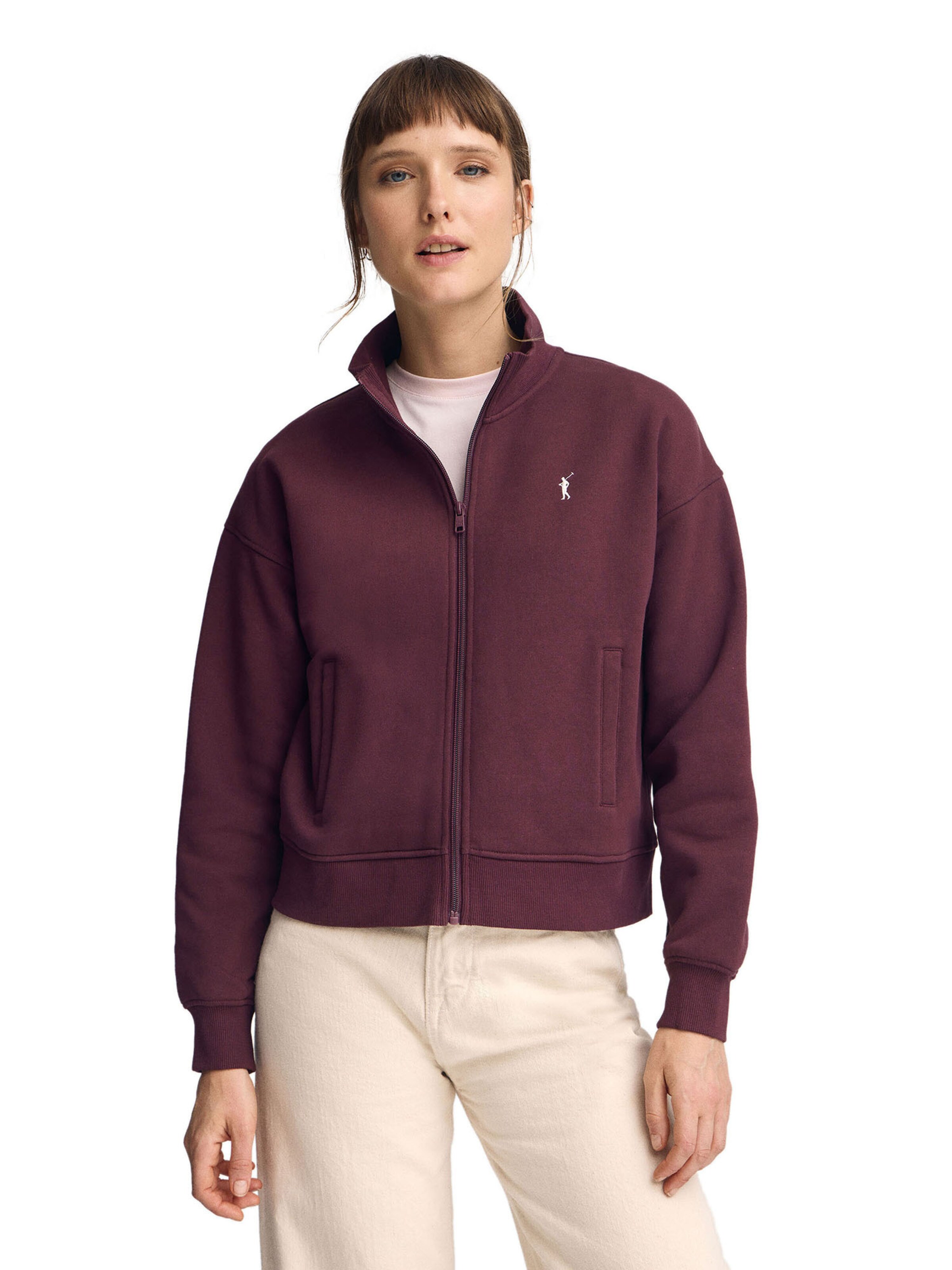 Polo Club Sweatshirt in Red: front