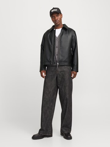 JACK & JONES Φθινοπωρινό και ανοιξιάτικο μπουφάν 'JORAustin' σε μαύρο
