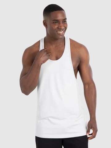 Smilodox Shirt ' Florian ' in Wit: voorkant