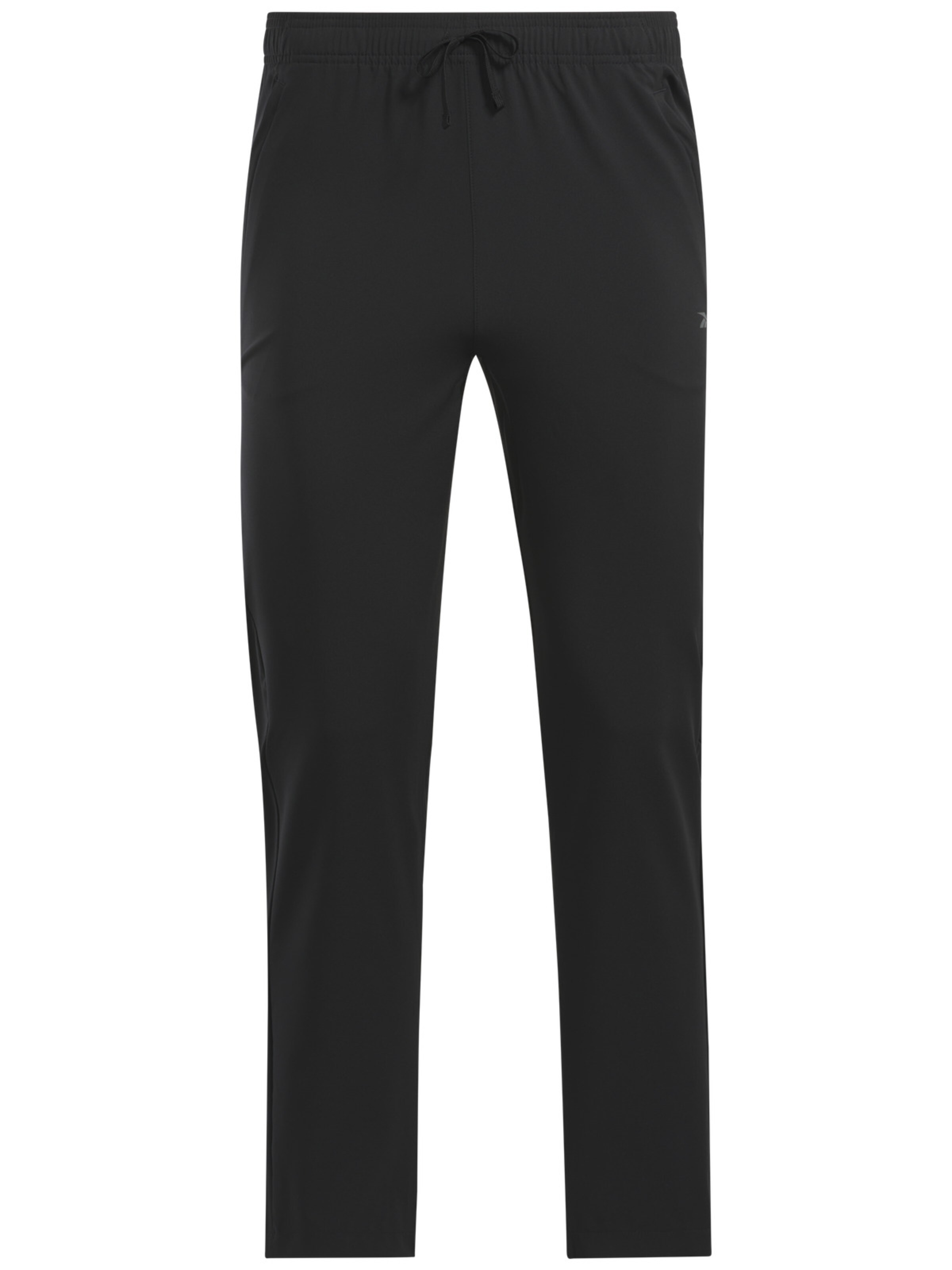 Reebok Slim fit Workout Pants in Black: front