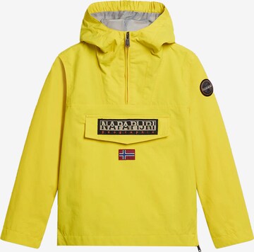 Veste mi-saison 'RAINFOREST' NAPAPIJRI en jaune : devant