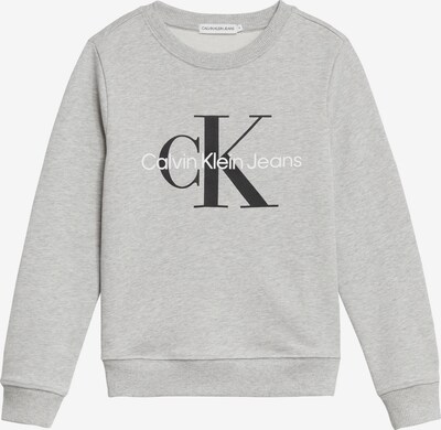 Calvin Klein Jeans Sweatshirt in Light grey / White, Item view