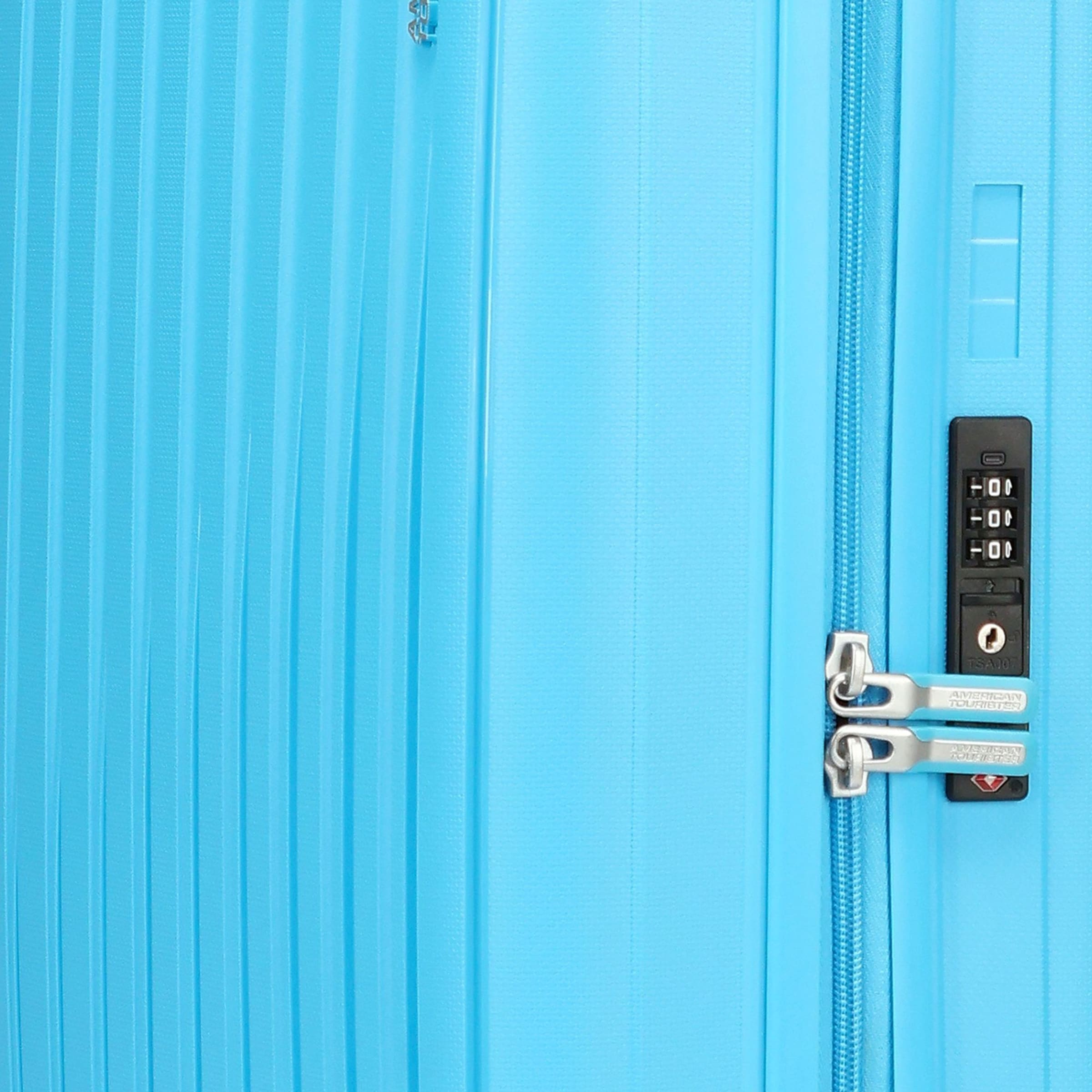 American Tourister Trolley in Blue