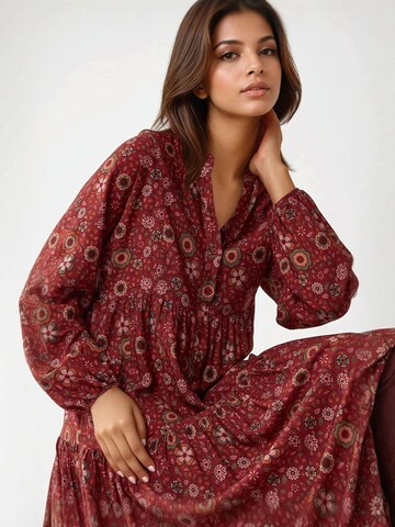 Abito camicia di Hiccup in rosso