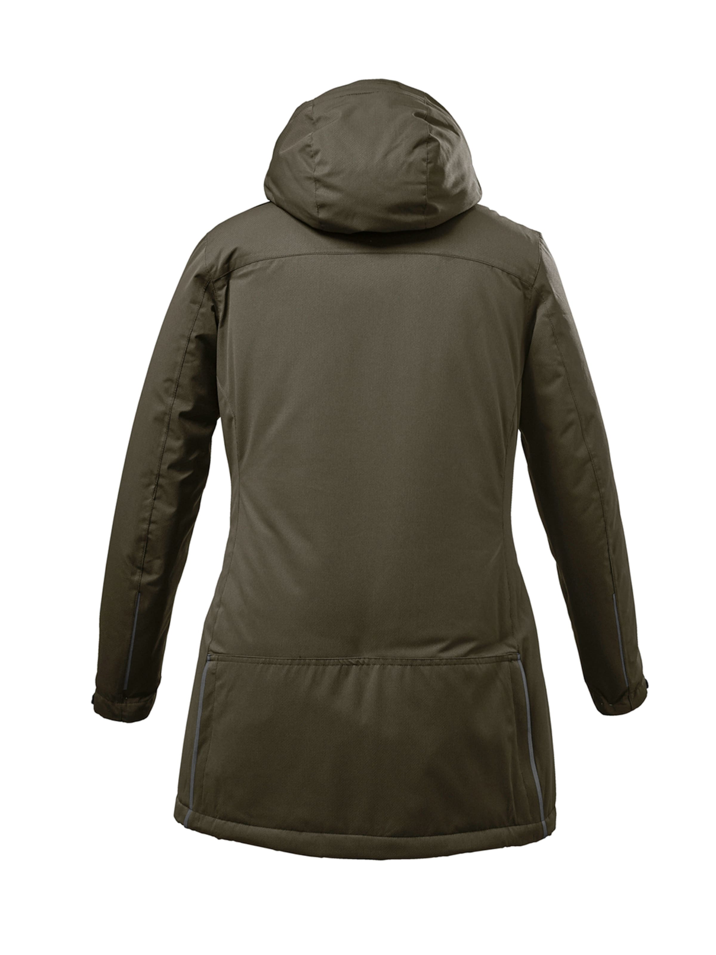 KILLTEC Outdoor Jacket 'Ostfold' in Green