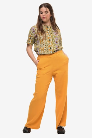 Studio Untold Wide leg Broek in Oranje