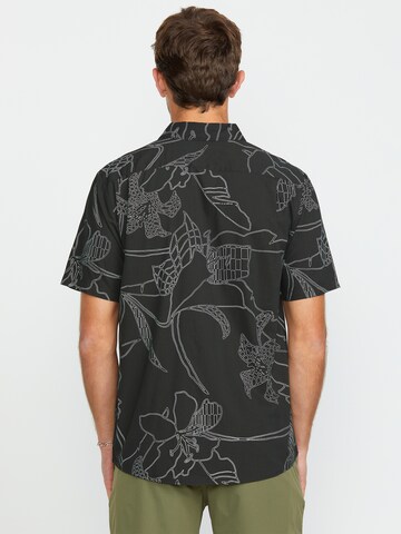 Volcom Regular fit Button Up Shirt 'CAD FLORAL' in Grey