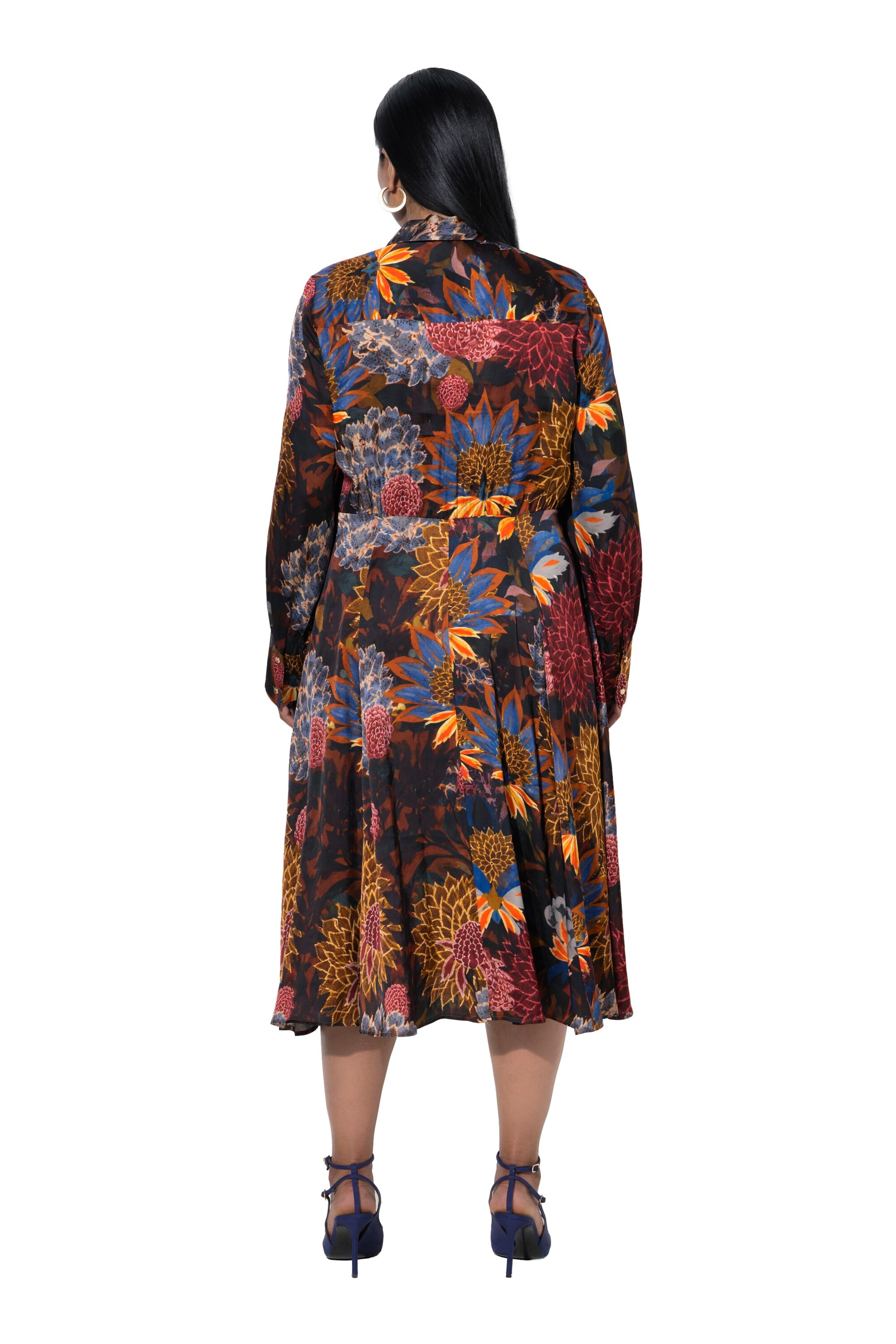 Ulla Popken Kleid in Braun