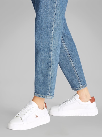 Calvin Klein Jeans Platform trainers in White