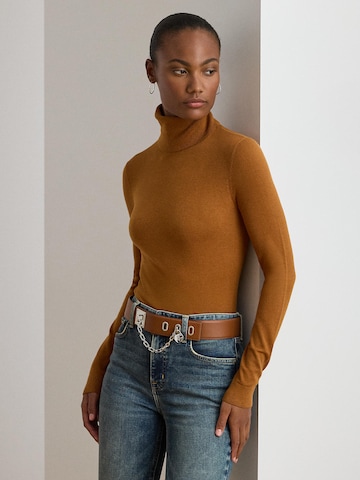 Lauren Ralph Lauren Свитер 'ZOE' в Коричневый: спереди